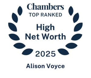 Chambers & Partners HNW 2025 - Alison Voyce