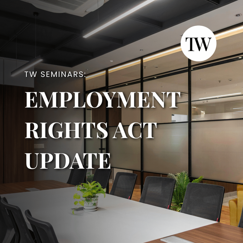 Taylor Walton Seminar on the Employment Rights Bill 2025