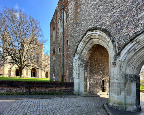 St Albans Cathedral Side view